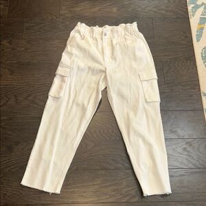 Gianni Bini White Cargo Pants